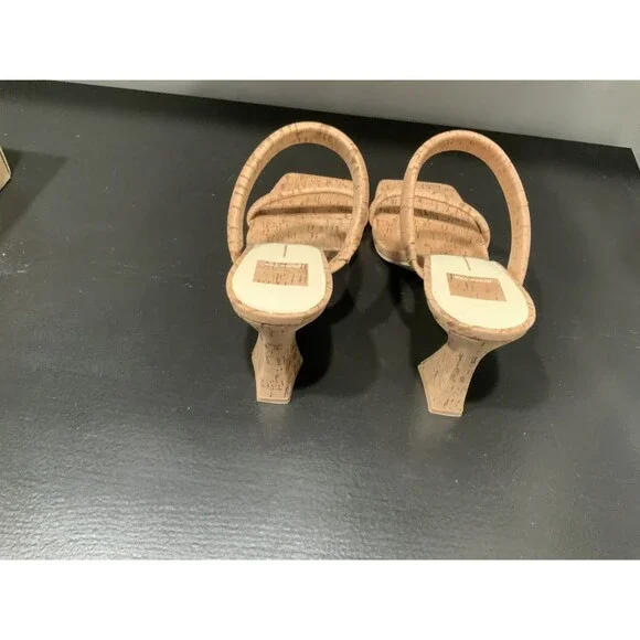 DOLCE VITA NOVAH Cork Heel Sandal Size 8 - Picture 5 of 6